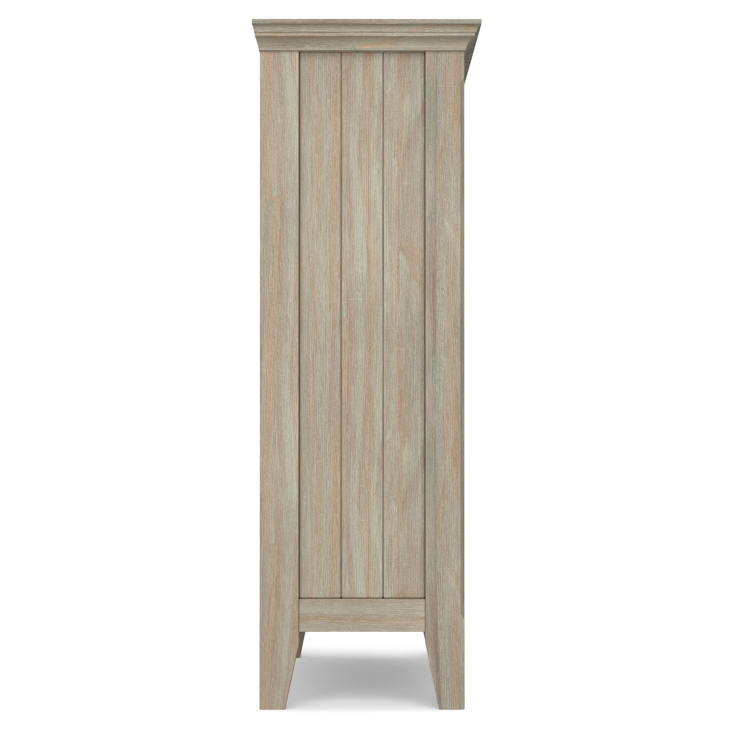 Distressed Grey | Acadian Entryway Storage Cabinet