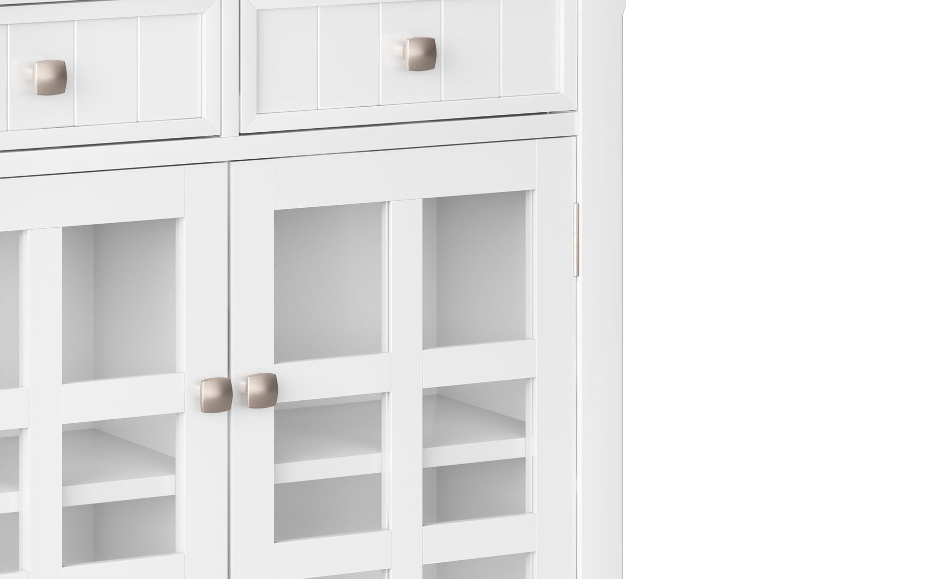 White | Acadian Entryway Storage Cabinet