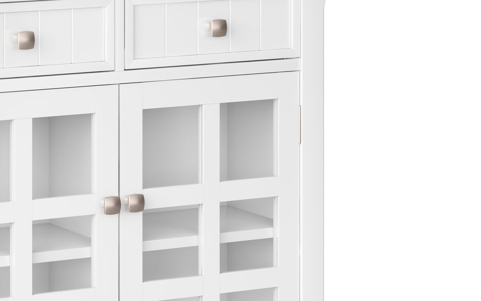 White | Acadian Entryway Storage Cabinet