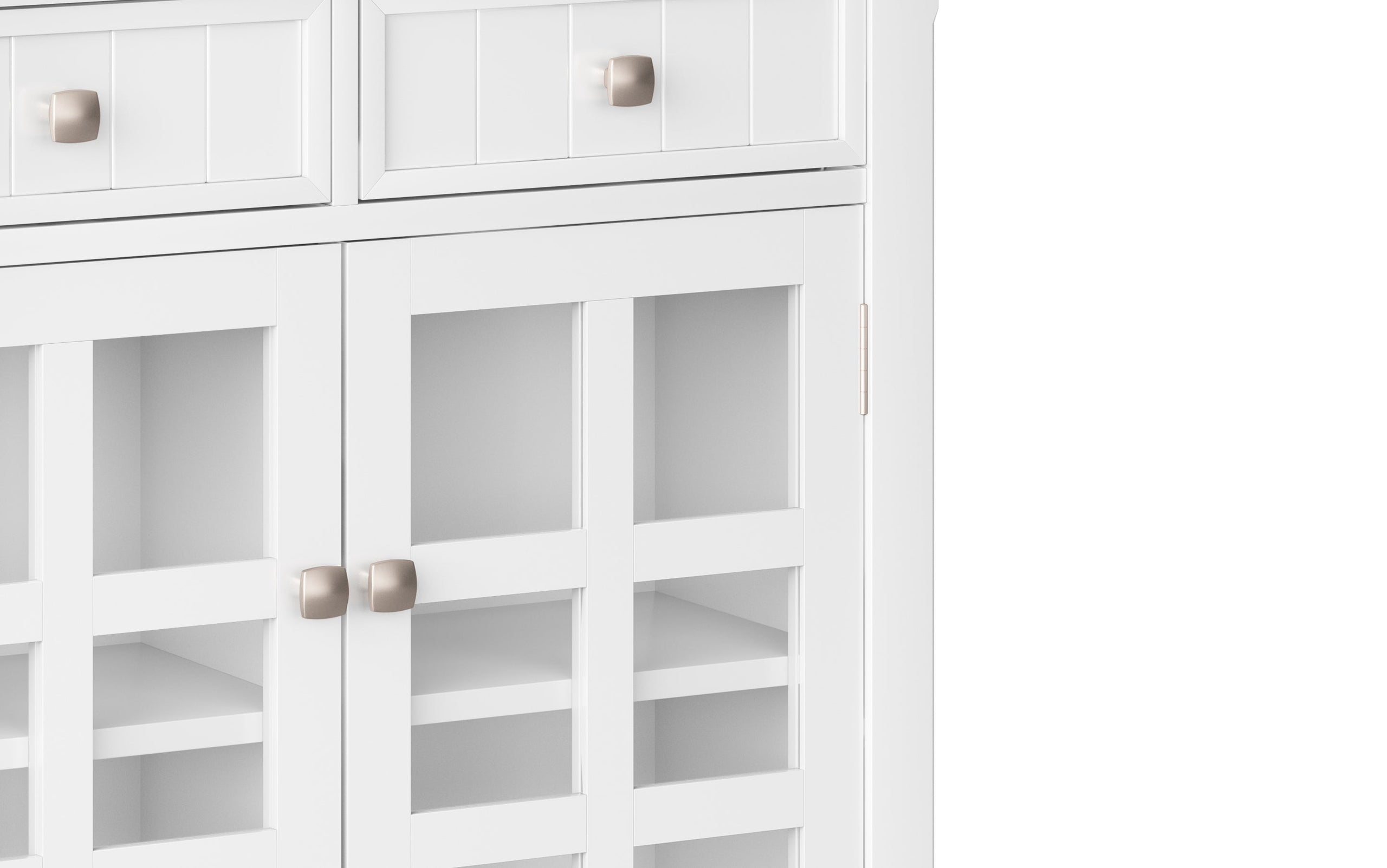 White | Acadian Entryway Storage Cabinet
