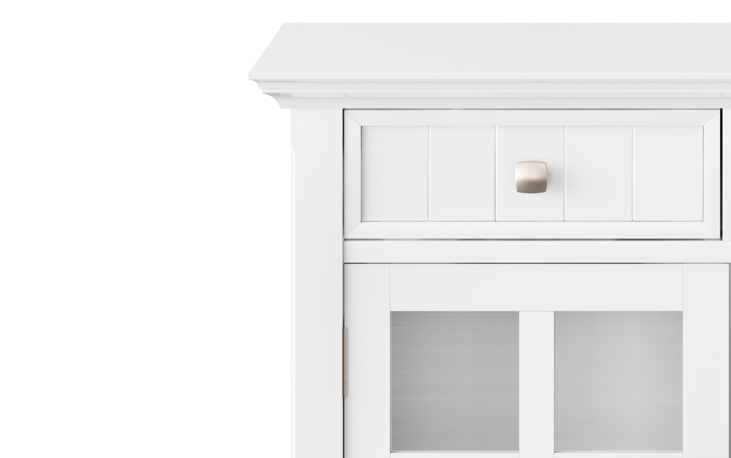 White | Acadian Entryway Storage Cabinet