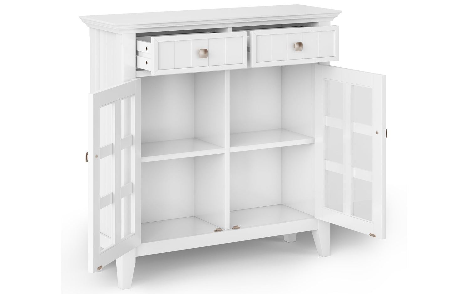 White | Acadian Entryway Storage Cabinet