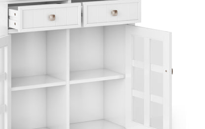 White | Acadian Entryway Storage Cabinet