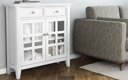 White | Acadian Entryway Storage Cabinet