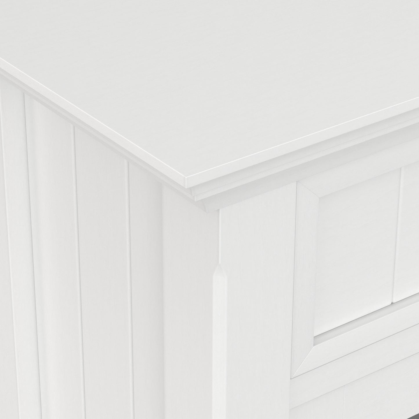 White | Acadian Entryway Storage Cabinet