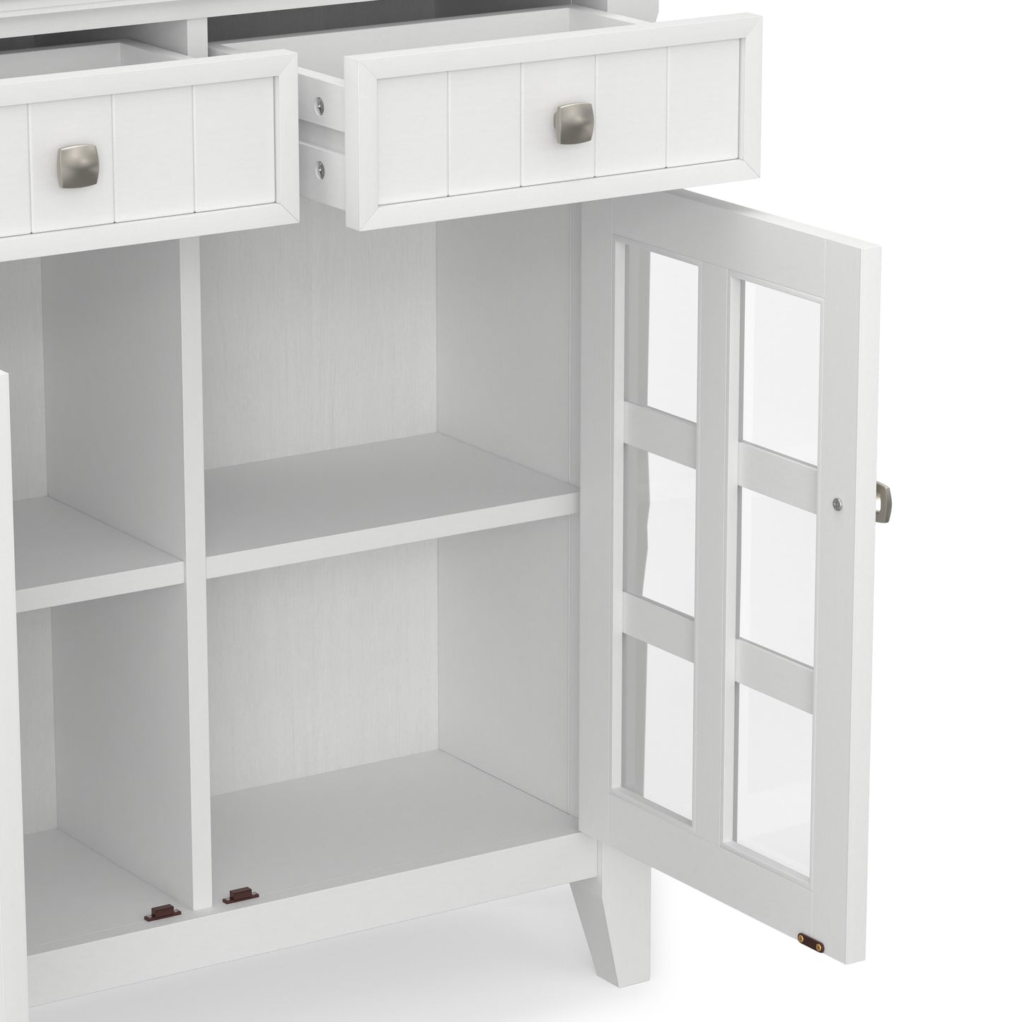 White | Acadian Entryway Storage Cabinet