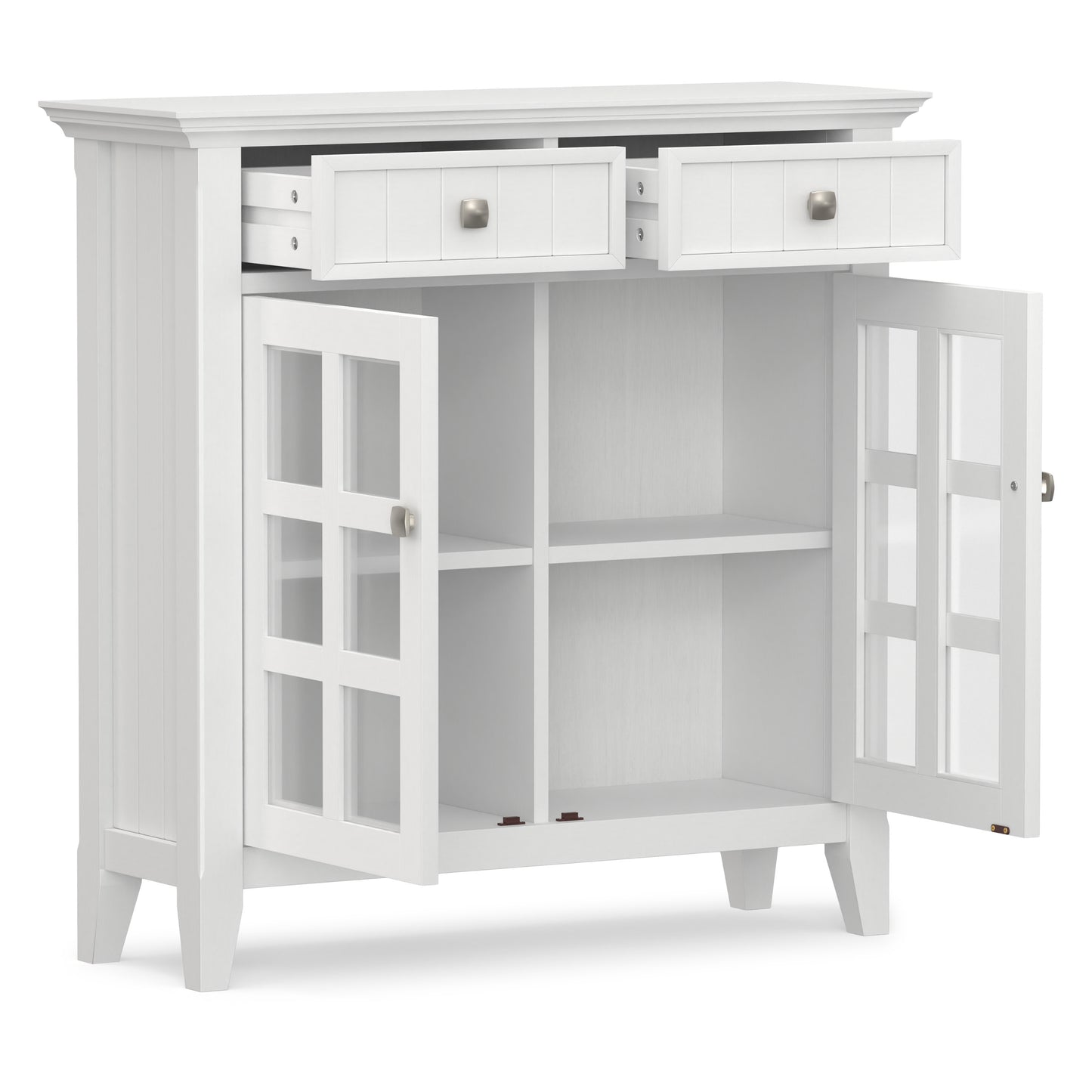 White | Acadian Entryway Storage Cabinet