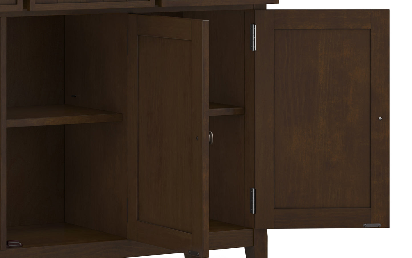Acadian Wide Entryway Storage Cabinet