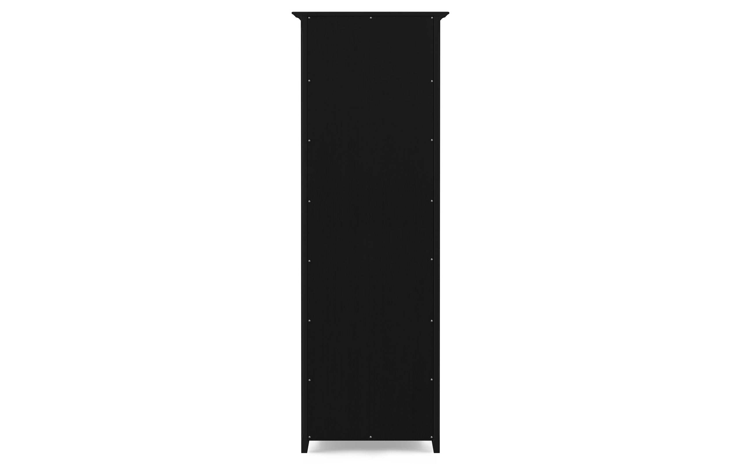 Black | Acadian 5 Shelf Bookcase