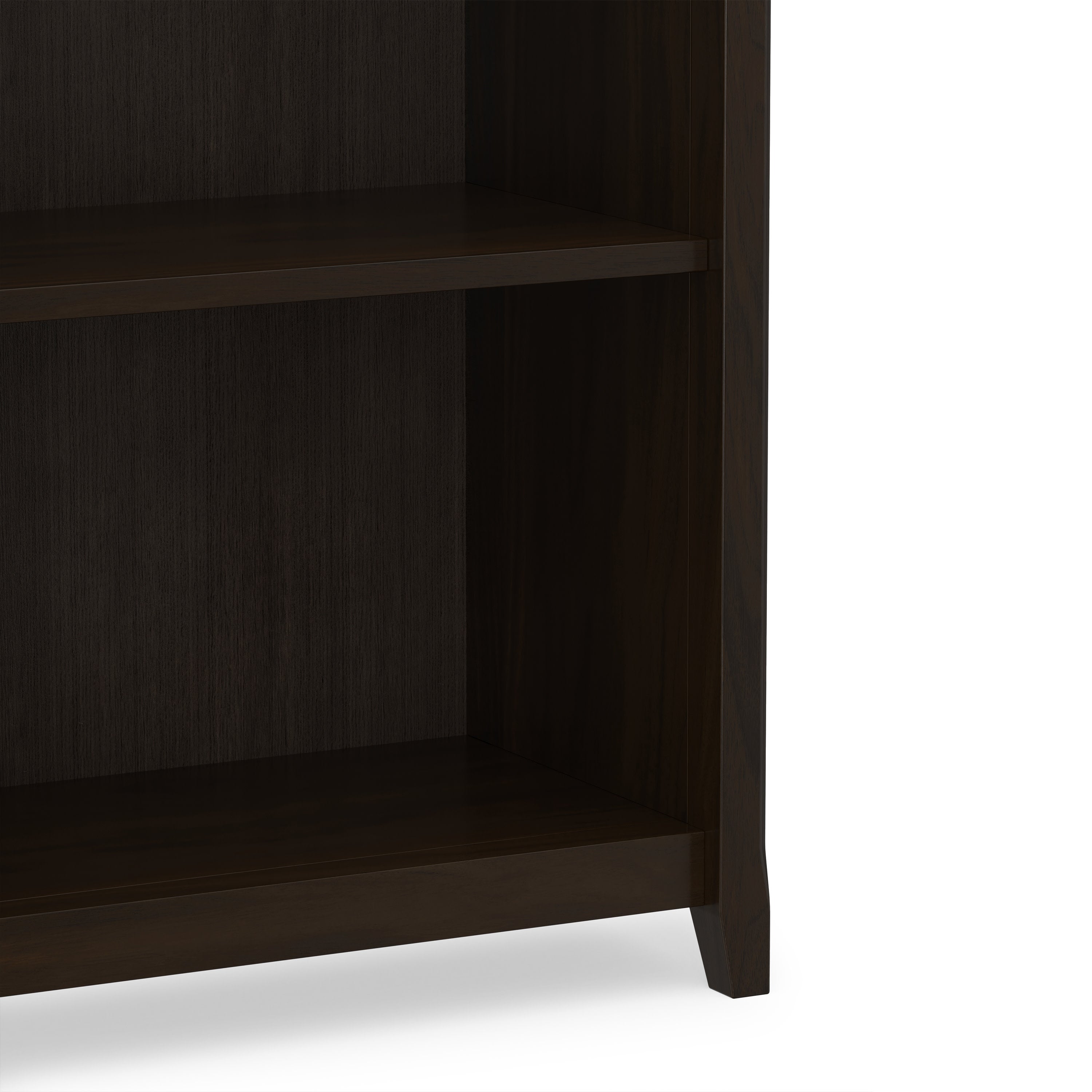 Solid Wood Bookcase | Acadian 5 Shelf Bookcase – Simpli Home