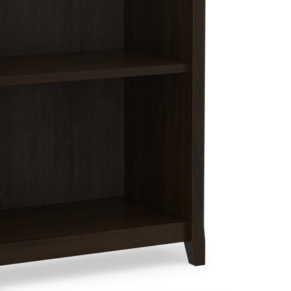 Brunette Brown | Acadian 5 Shelf Bookcase