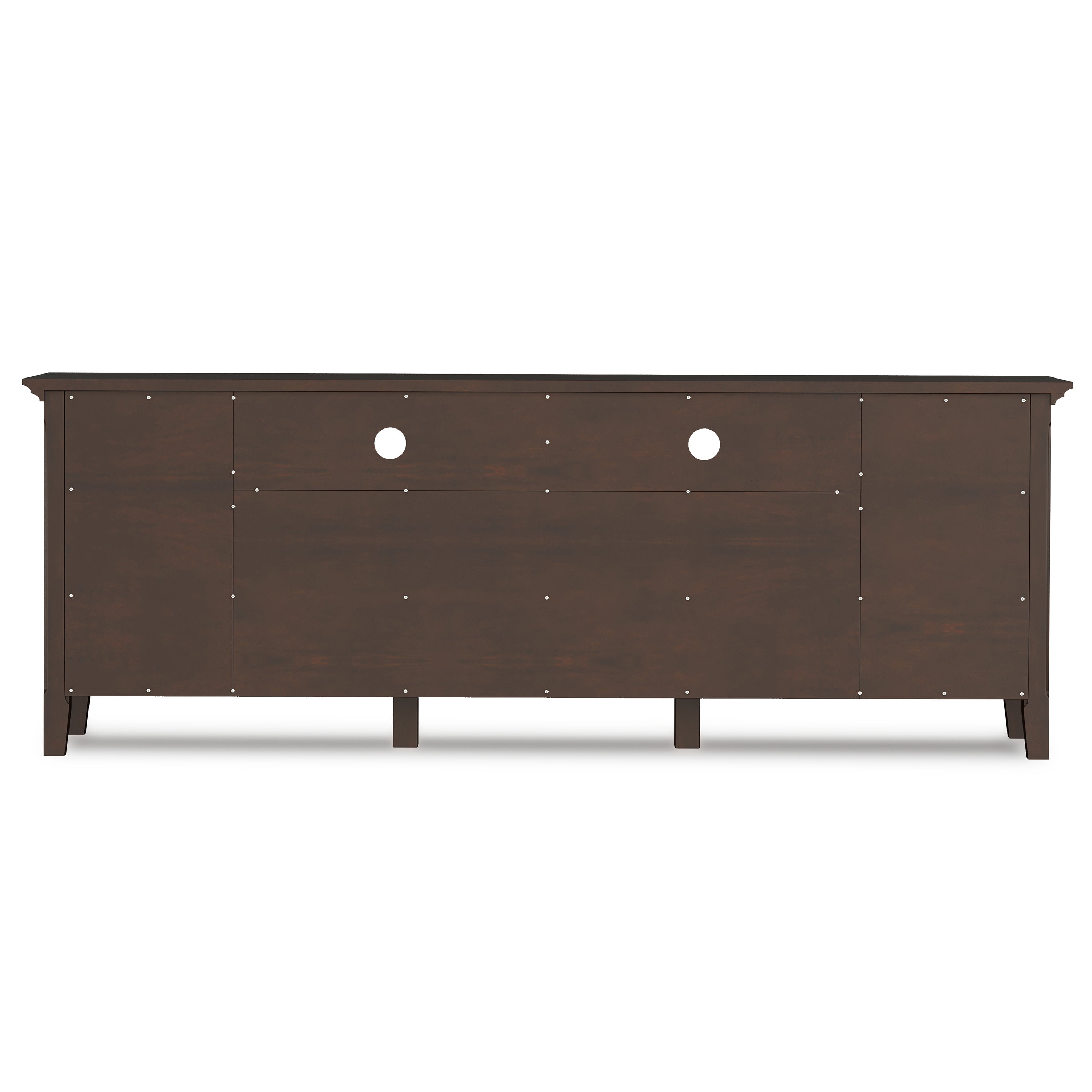 72 Inch Solid Wood TV Stand | Acadian Wide Media Console – Simpli Home