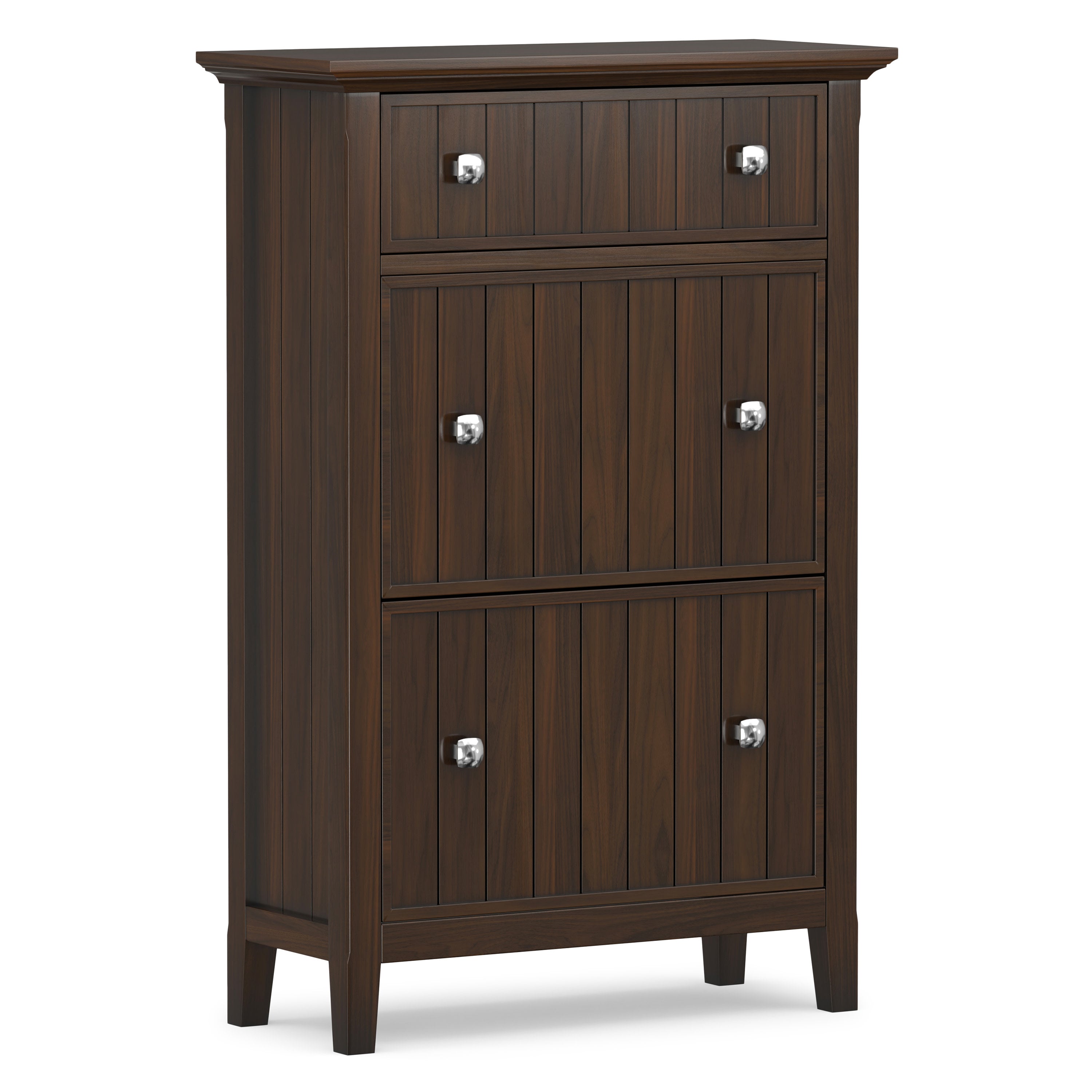 Solid Wood Entryway Cabinet | Acadian Storage Cabinet – Simpli Home