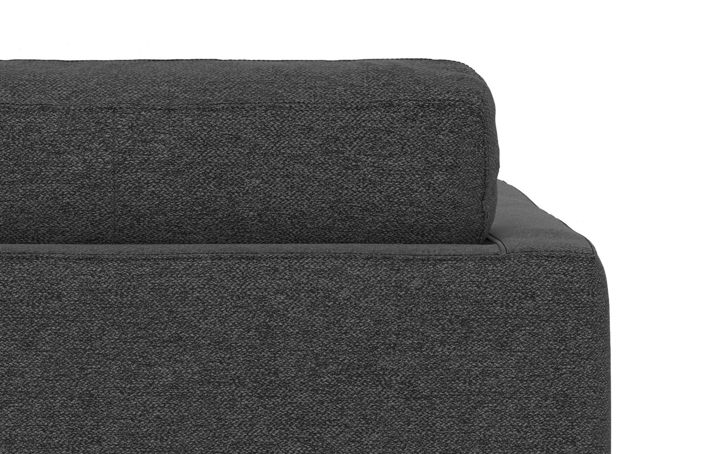 Charcoal Grey Performance Fabric | Morrison Arm Chair in Performance Fabric