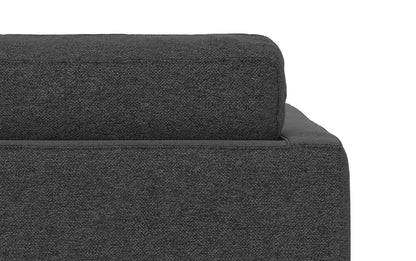 Charcoal Grey Performance Fabric | Morrison Arm Chair in Performance Fabric