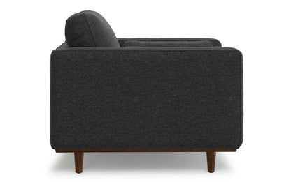 Charcoal Grey Performance Fabric | Morrison Arm Chair in Performance Fabric