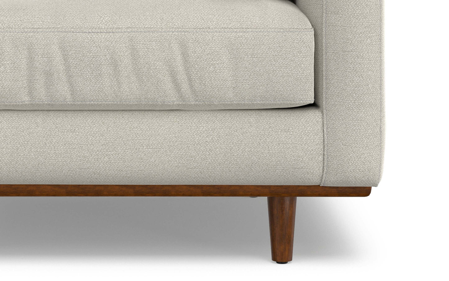 Cream White Performance Fabric | Morrison Arm Chair in Performance Fabric