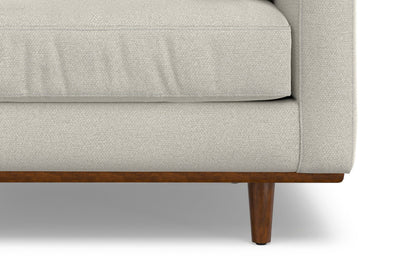 Cream White Performance Fabric | Morrison Arm Chair in Performance Fabric