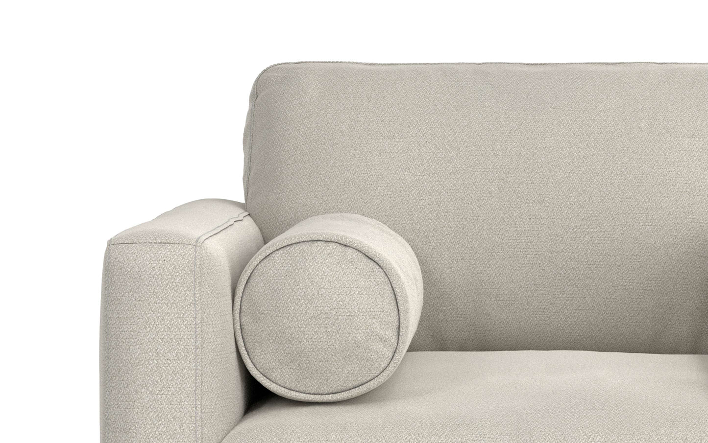 Cream White Performance Fabric | Morrison Arm Chair in Performance Fabric