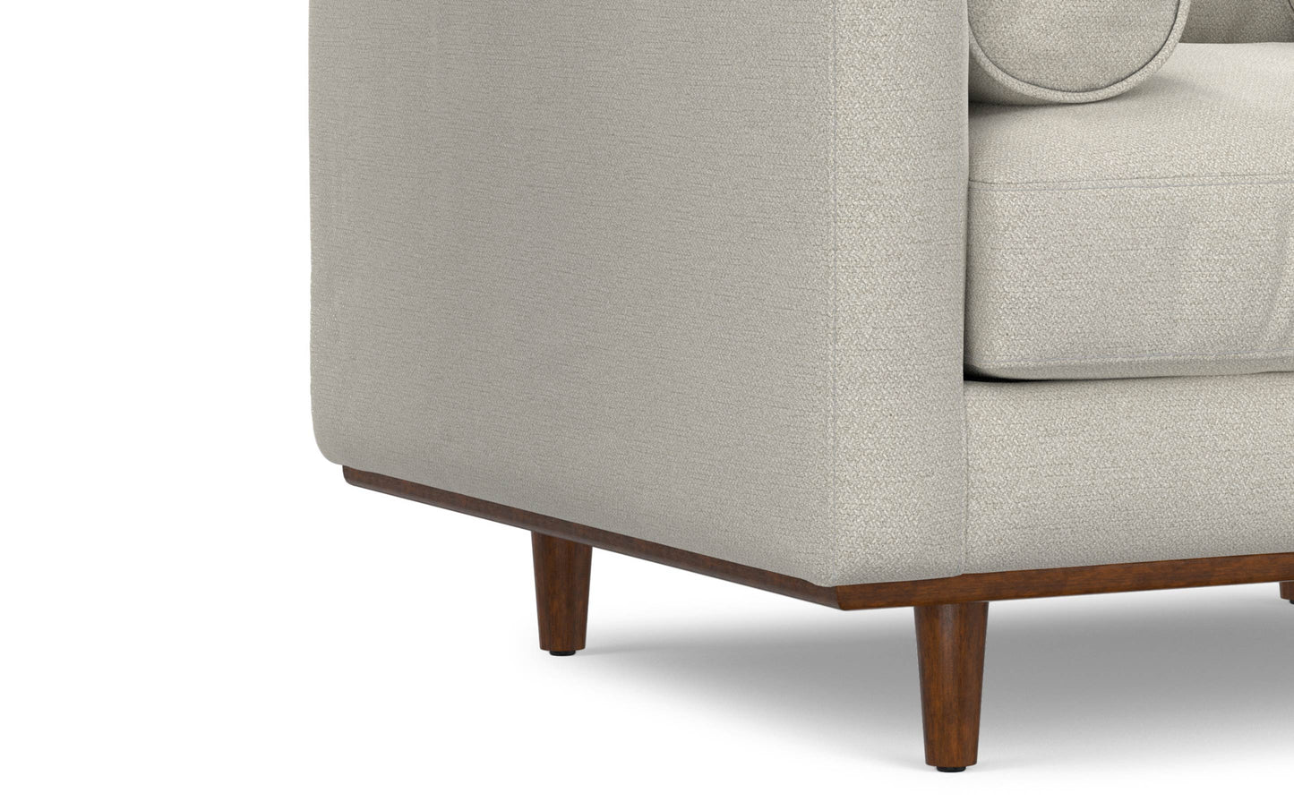 Cream White Performance Fabric | Morrison Arm Chair in Performance Fabric