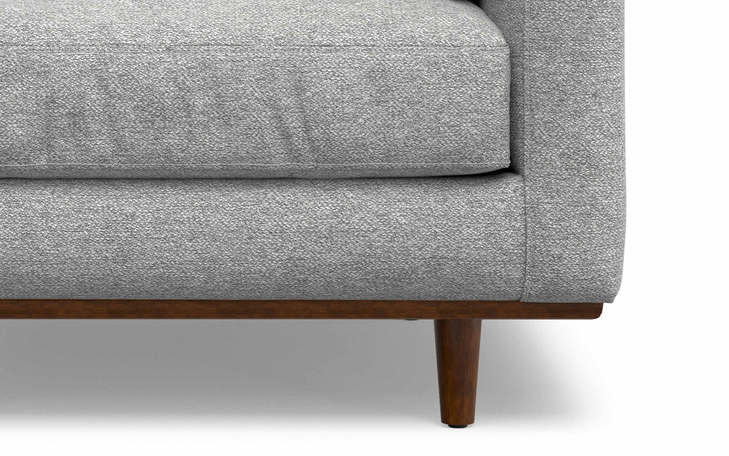 Mist Grey Performance Fabric | Morrison Arm Chair in Performance Fabric