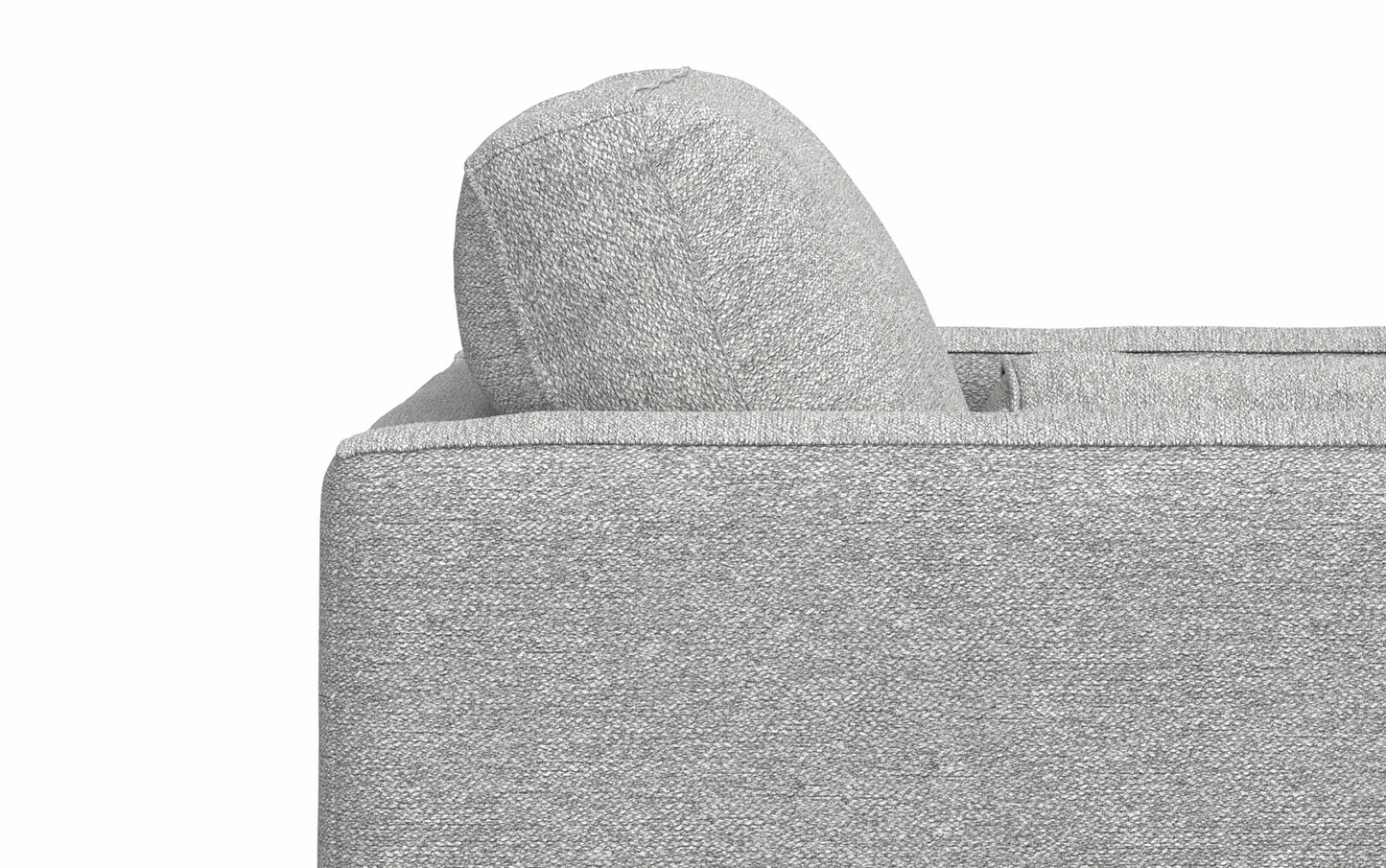 Mist Grey Performance Fabric | Morrison Arm Chair in Performance Fabric