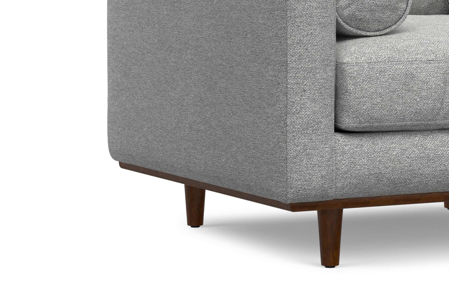 Mist Grey Performance Fabric | Morrison Arm Chair in Performance Fabric