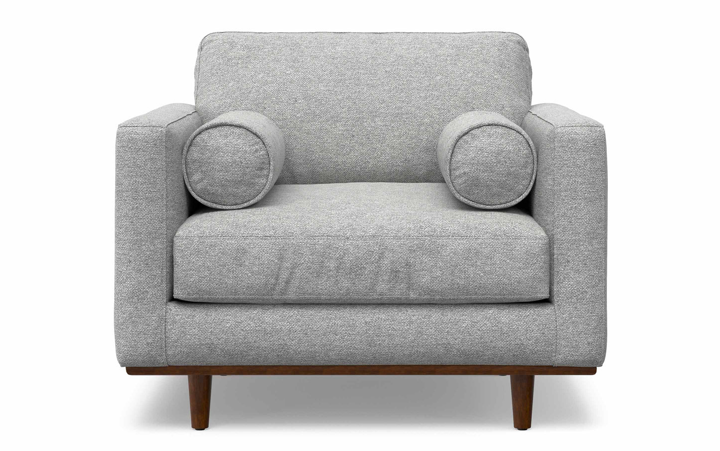 Mist Grey Performance Fabric | Morrison Arm Chair in Performance Fabric