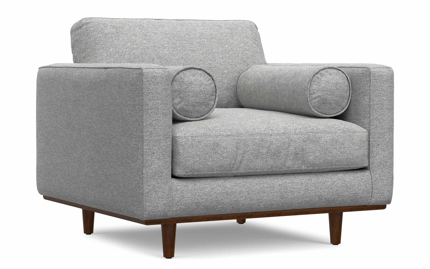 Mist Grey Performance Fabric | Morrison Arm Chair in Performance Fabric