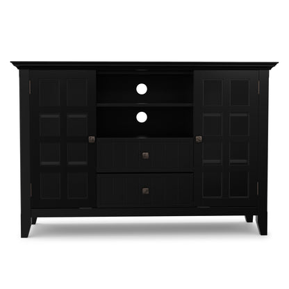 Black | Acadian Tall TV Media Stand