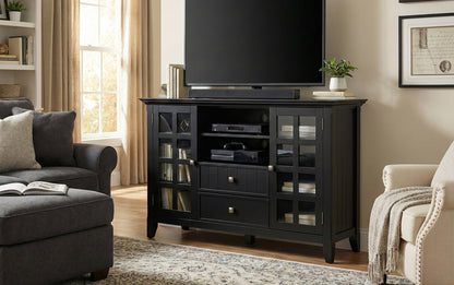 Black | Acadian Tall TV Stand