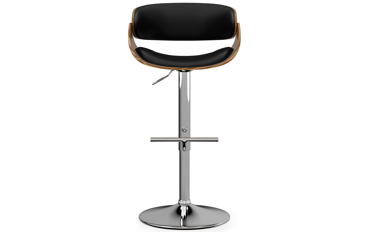 Black | Amery Adjustable Swivel Bar Stool