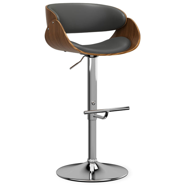 Charcoal Grey | Amery Adjustable Swivel Bar Stool