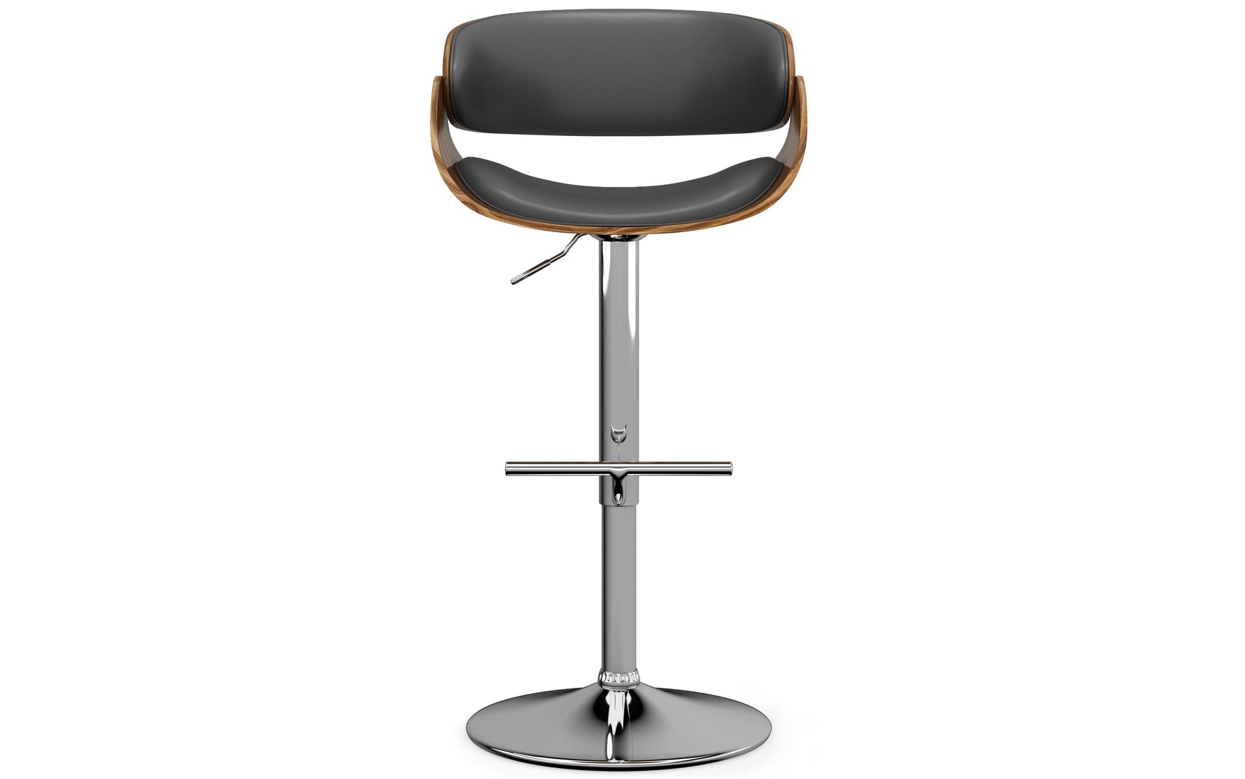 Charcoal Grey | Amery Adjustable Swivel Bar Stool