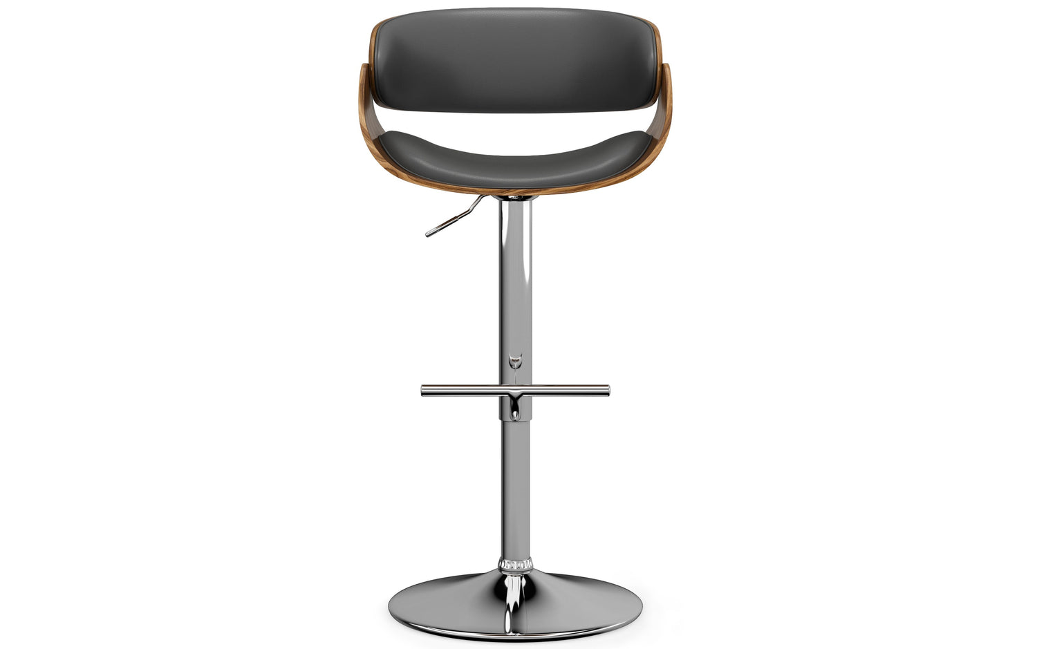 Charcoal Grey | Amery Adjustable Swivel Bar Stool