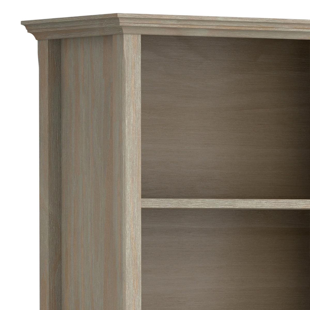 Distressed Grey | Amherst 30 inch 5 Shelf Bookcase