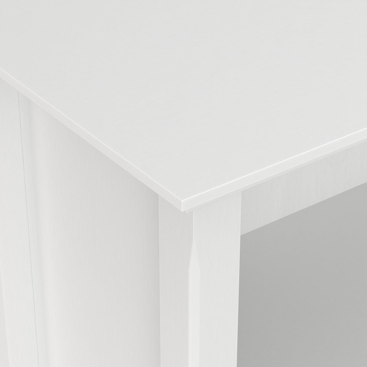 White | Amherst 30 inch 5 Shelf Bookcase