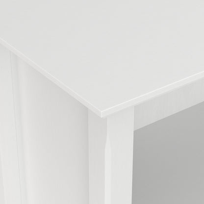 White | Amherst 30 inch 5 Shelf Bookcase
