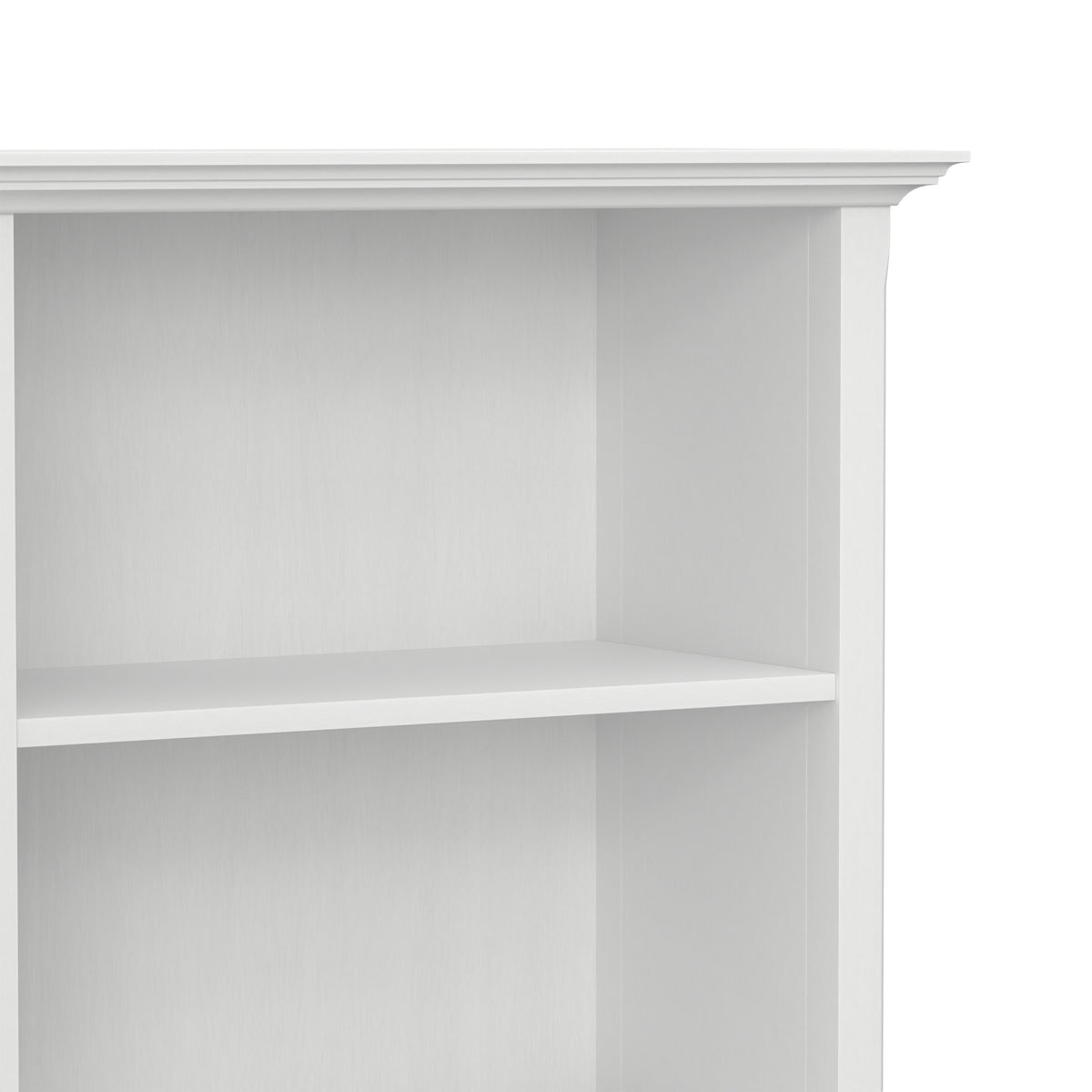 White | Amherst 30 inch 5 Shelf Bookcase