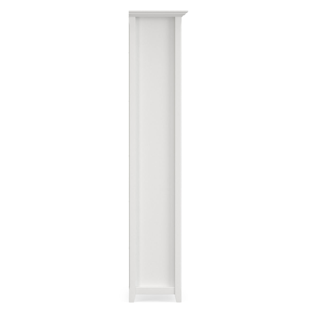 White | Amherst 30 inch 5 Shelf Bookcase