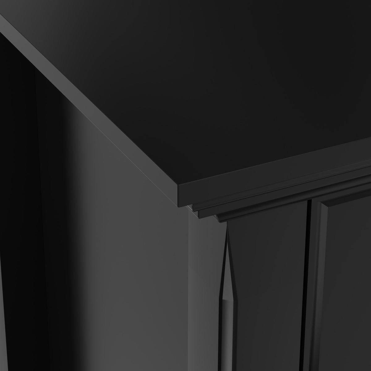Black | Amherst Bedside Table