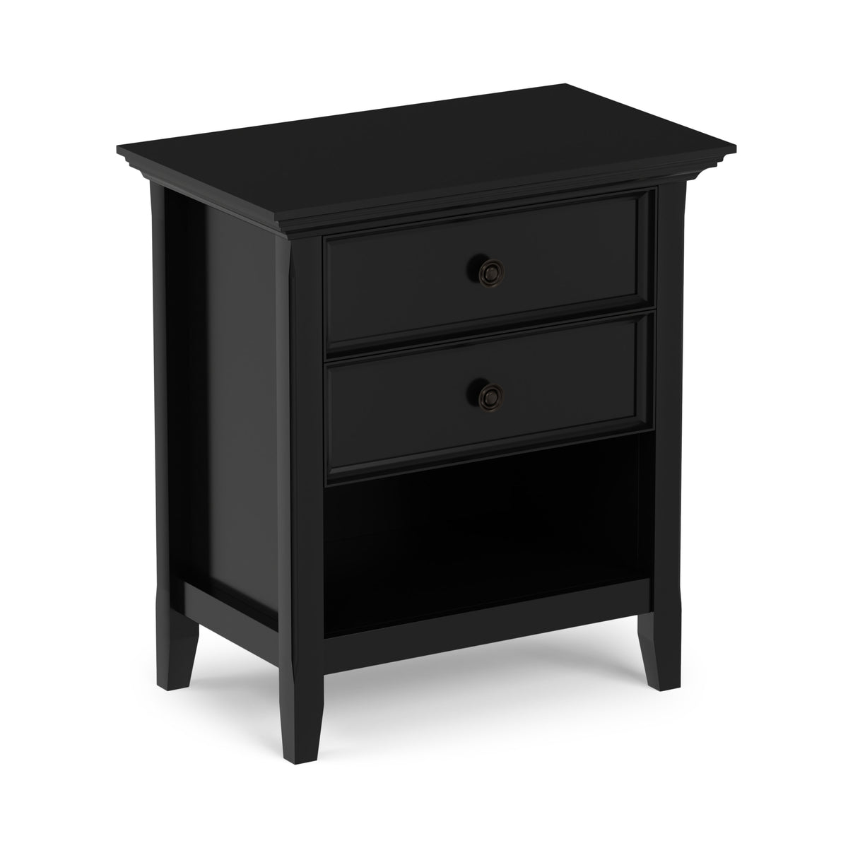Black | Amherst Bedside Table