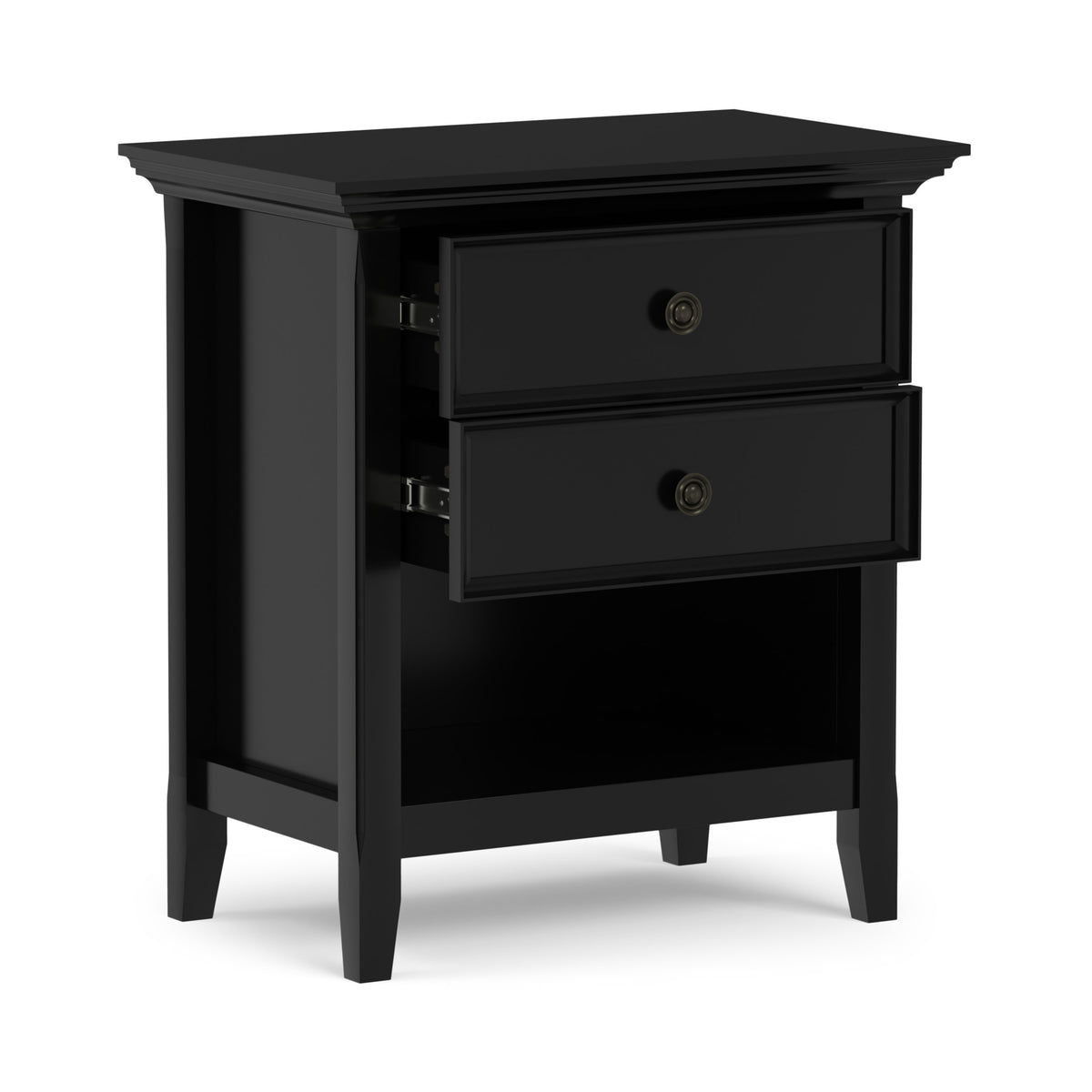 Black | Amherst Bedside Table