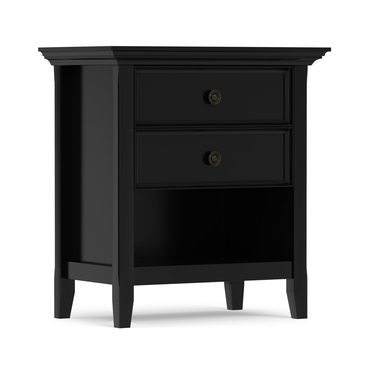 Black | Amherst Bedside Table