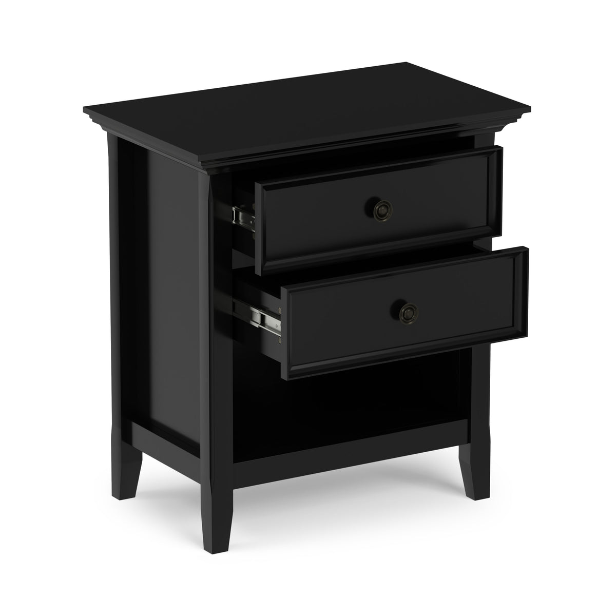 Black | Amherst Bedside Table