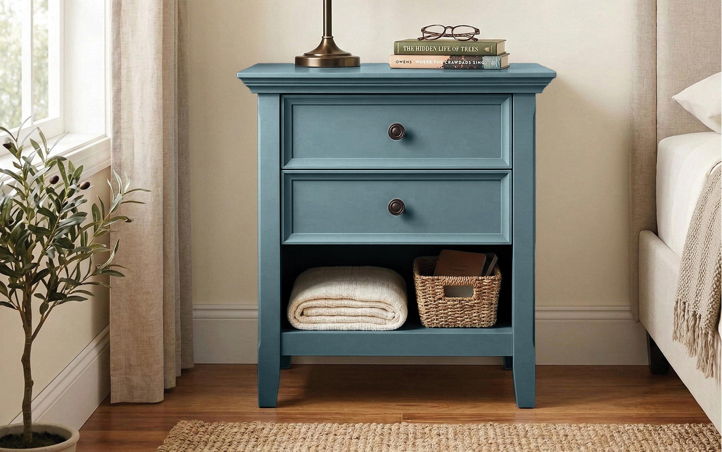 French Blue | Amherst Bedside Table