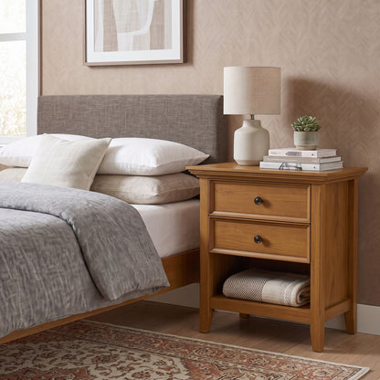 Light Golden Brown | Amherst Bedside Table