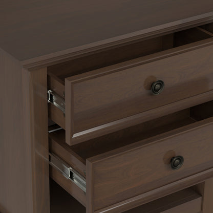 Natural Aged Brown | Amherst Bedside Table
