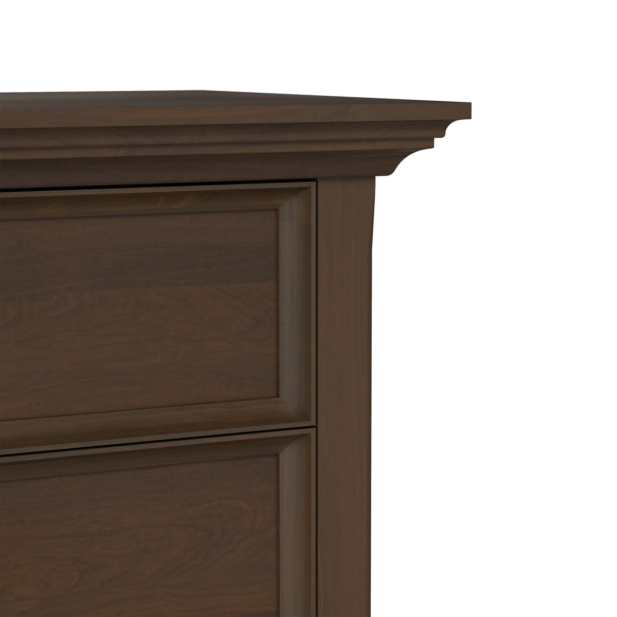 Natural Aged Brown | Amherst Bedside Table