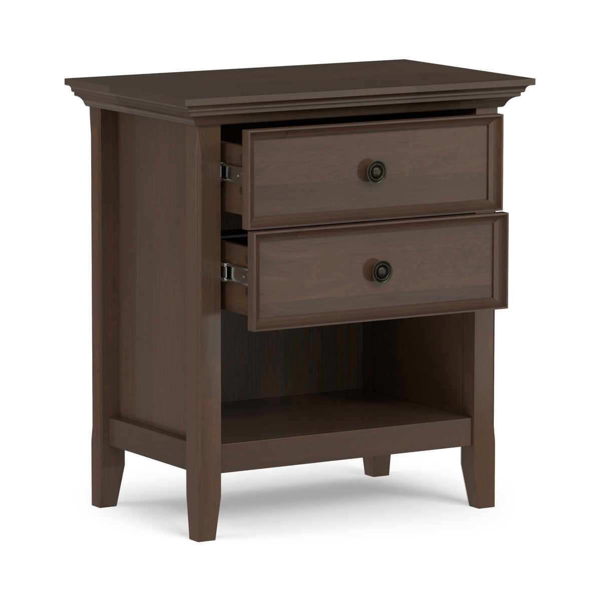 Natural Aged Brown | Amherst Bedside Table